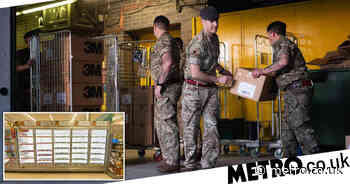 Army 'on standby' to deliver food amid shortage of lorry drivers - Metro.co.uk