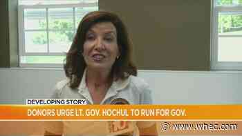 Report: Donors asking Lt Gov Hochul to make run at NY Governor spot