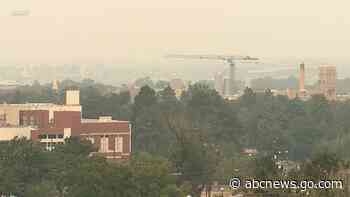 WATCH:  Smoke from western wildfires blankets Denver