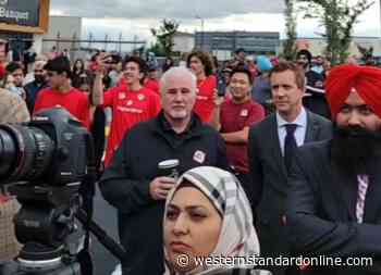 Calgary mayoral candidates Davison & Gondek attend federal Liberal rally - Western Standard