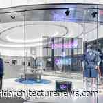 IEW.H Shanghai flagship’s gravity defying design by Kokaistudios