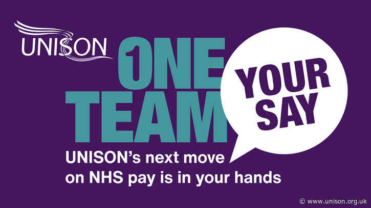 UNISON Cymru/Wales opens consultation on NHS pay