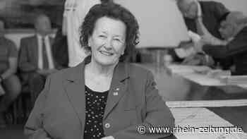 Carola Stern-Gilbaya: „Ihr“ Cochem trauert um sie - Rhein-Zeitung