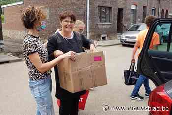 Juf Elsje deelt ijs en aardbeien uit in Trooz: “We willen lokale bevolking hart onder de riem steken”