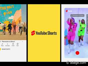 YouTube Shorts' first global ads feature music from BTS, The Weeknd and more