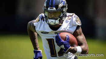 Ravens first-round pick Rashod Bateman leaves practice with limp and apparent injury, per report