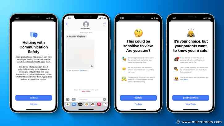 Apple Remains Committed to Launching New Child Safety Features Later This Year