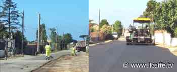 Ardea, sorpresa nel cantiere stradale: asfalto steso direttamente sulla terra - Il Caffè.tv