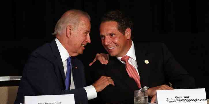 Biden said Cuomo did a 'hell of a job' as governor and added that 'it's so sad' he had to resign amid a sexual misconduct scandal