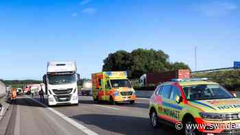 A8 Richtung Ulm gesperrt: Tödlicher Unfall bei Nellingen - SWR