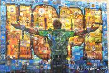 Mural bringing hope to downtown Lethbridge - Global News