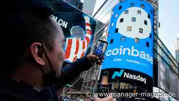 Coinbase: Gewinn steigt um 4900 Prozent, Aktie legt zu