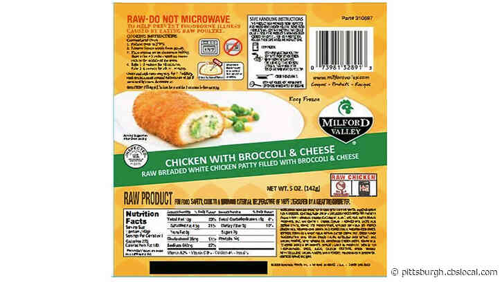 Serenade Foods Recalls 60,000 Pounds Of Stuffed Chicken Products Due To Possible Salmonella Contamination