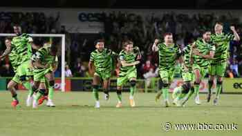 Forest Green Rovers 2-2 Bristol City (Forest Green win 6-5 on pens) - BBC News