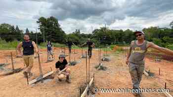 Building a 'Forest': Athens public art combines efforts of visiting and local artists - Online Athens