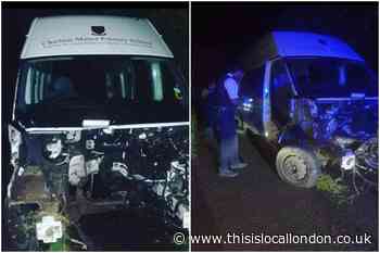 Charlton Manor school minibus found stripped after theft