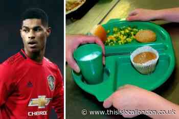 Marcus Rashford's plea over unclaimed food vouchers in London
