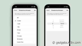 Signal's Disappearing Messages Feature Gets Custom Timer That Can Be Preconfigured for All Chats