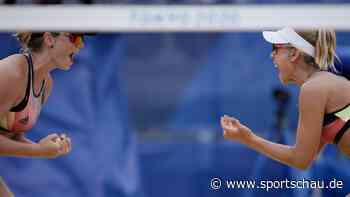 Beachvolleyball-Duos mit Siegen beim EM-Auftakt - Sportschau