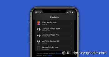 Apple Support app for iOS adds paired AirPods to your list of devices