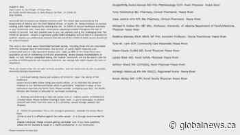 Health workers pen open letter to Peace River residents about Alberta’s COVID-19 protocol changes