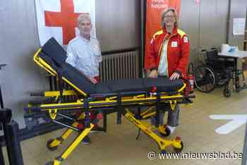 Rode Kruis staat paraat met nieuwe mobiele brancard