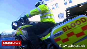 North West Blood Bikes reach 100,000 delivery milestone