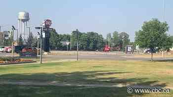 Helicopter lands near Sask. Dairy Queen to pick up ice cream cake