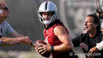 Carr dreams of Brady-like career, playing 'til 45