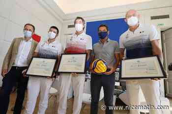 Laurent Tillie, médaillé d’or aux JO de Tokyo, mis à l’honneur par la ville de Cannes