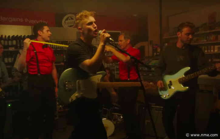 Sam Fender gets rowdy in a supermarket in ‘Howdon Aldi Death Queue’ video