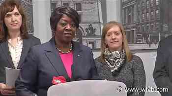 Crystal Peoples-Stokes lends support to Lt. Governor Kathy Hochul