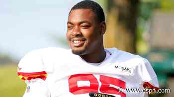 Yoga helping Chris Jones change positions
