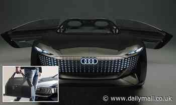 Audi's Skysphere electric concept car can change size and has a retractable steering wheel