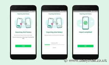 WhatsApp finally lets users move their entire chat history when changing between Android and iPhone