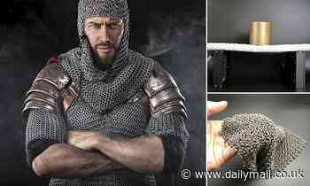 Chain mail-inspired material developed for space travel