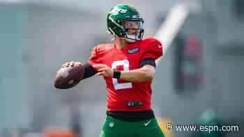 Best of Wednesday at NFL training camps: Zach Wilson finds a groove; Jordan Love preps for preseason start