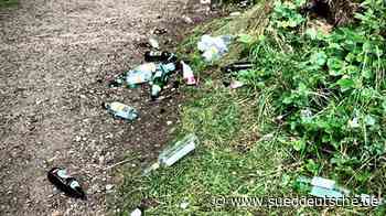 Müll und Scherben nach Jugendpartys an der Würm - Süddeutsche Zeitung