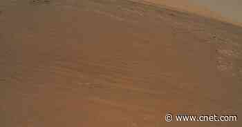 Try to spot the NASA Mars rover in this Ingenuity helicopter snapshot     - CNET
