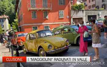 Clusone, il raduno dei Maggiolini - L'Eco di Bergamo