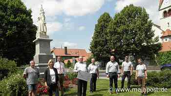 Bischofsheim Bischofsheim: Kriegerdenkmal erstrahlt in neuem Glanz - Main-Post