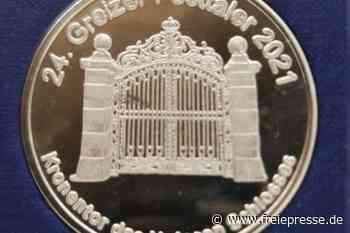 Kronentor ziert Greizer Festtaler - Freie Presse