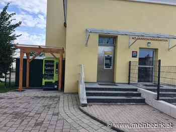 Neu Neu Neu ...: GVA - Müllsackautomat ( Sackomat ) beim Kindergarten Oberwaltersdorf - August 2021 - Steinfe - meinbezirk.at