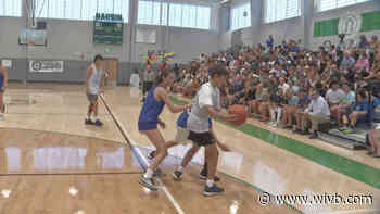Basketball players break world record for World's Longest Game of Basketball at Nardin