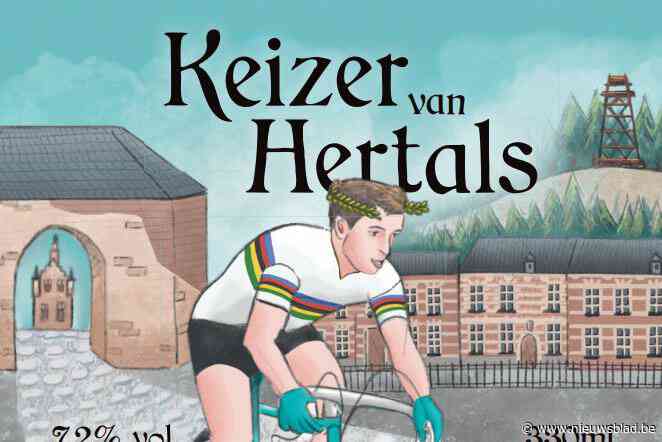 Keizer even in regenboogtrui