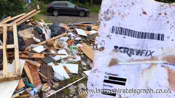 Burnley man fined £3000 for dumping rubbish which included his name and address on railway site