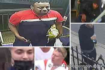London crime:  People on the Met Police wanted list