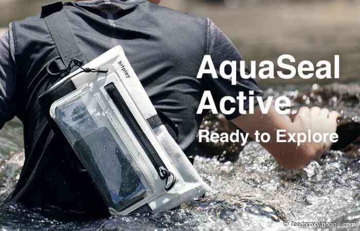 AquaSeal Active 100% waterproof EDC sling bag keep your gear safe