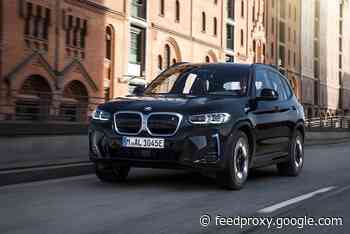 Facelifted BMW iX3 SUV unveiled