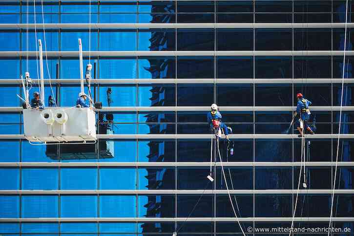 Als Industriekletterer hoch hinaus